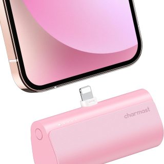 Charmast Small Portable Charger 5000mAh, Ultra-Compact 20W PD Fast Charging Power Bank Mini Battery Pack Compatible with iPhone 14/14 Pro Max/13/13 Pro Max/12/12 Pro Max/11/XR/X/8/7/6, and More