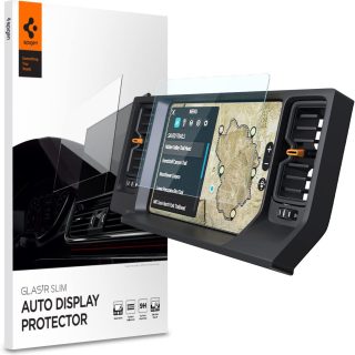 Spigen Tempered Glass Screen Protector [GlasTR Slim] designed for Ford Bronco (2021/2022/2023/2024/2025) 12 inch Dashboard Touchscreen - Matte/Anti Finger Print